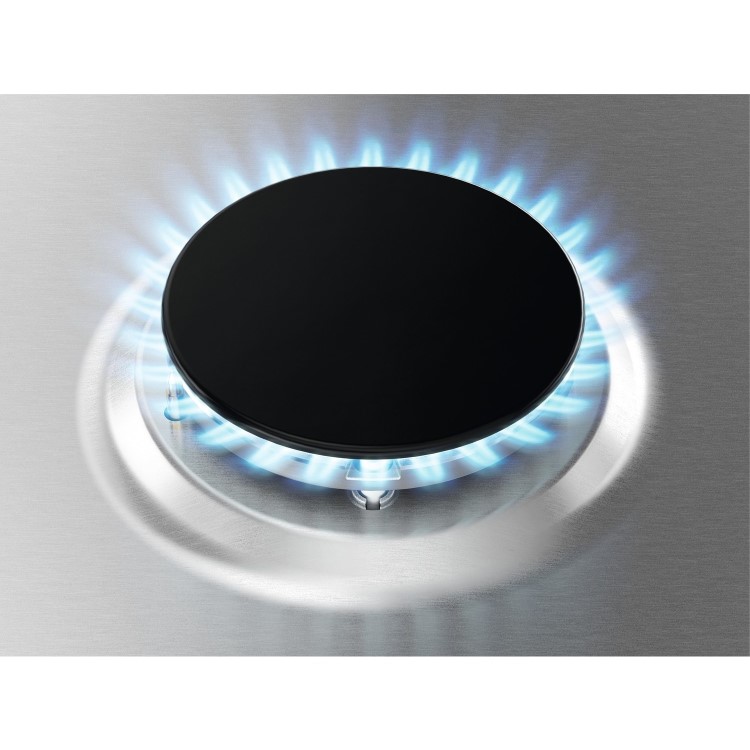 Zanussi ZGNN640X  60cm Four Burner Gas Hob - Stainless Steel