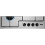 Zanussi Series 40 60cm 4 Burner Gas Hob - Stainless Steel