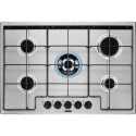 ZGNN752X Zanussi EasyCook 60cm 5 Burner Gas Hob  - Stainless Steel