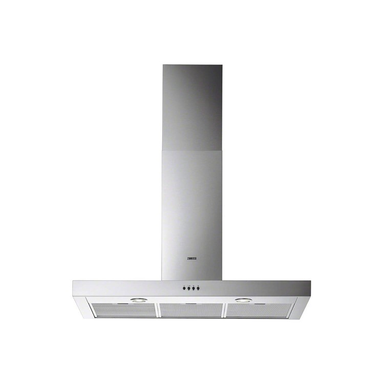 Zanussi ZHC92661XA 90cm Chimney Cooker Hood Stainless Steel