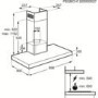 Zanussi ZHC92661XA 90cm Chimney Cooker Hood Stainless Steel