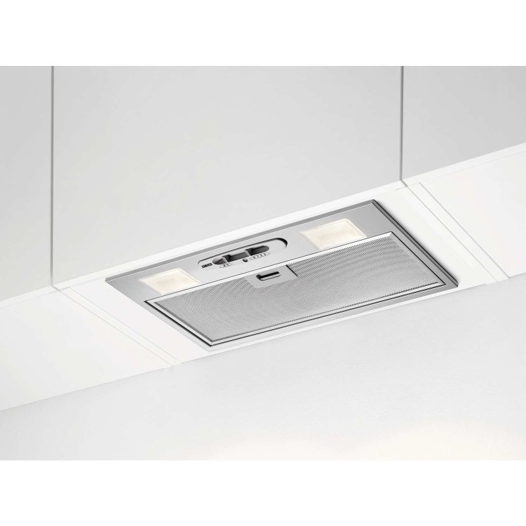 Zanussi 52cm Canopy Cooker Hood - Grey