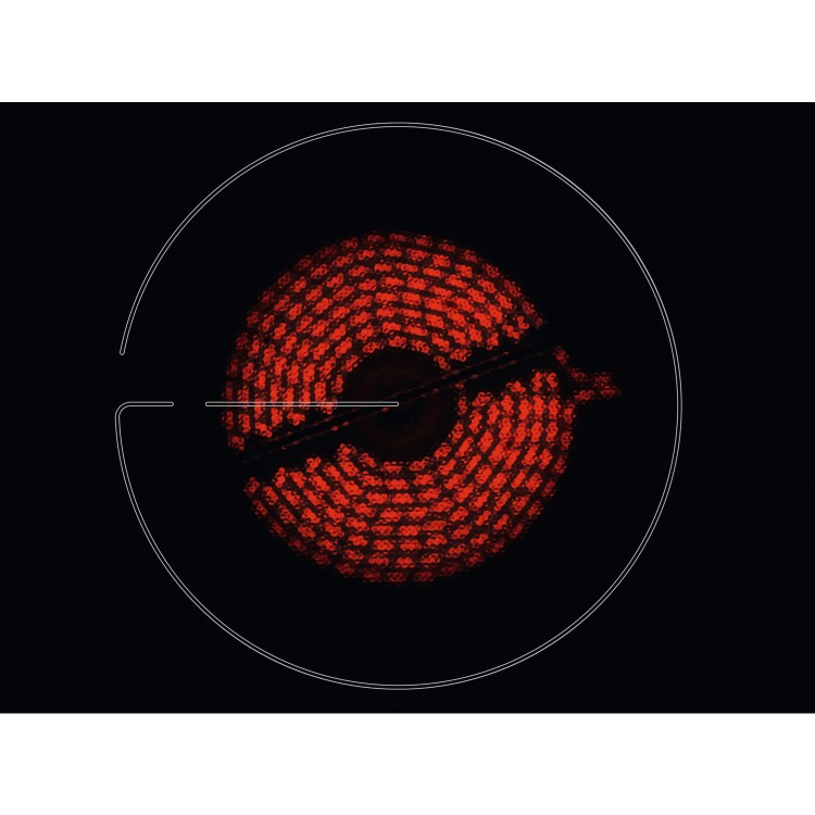 Zanussi 30cm 2 Zone Domino Ceramic Hob