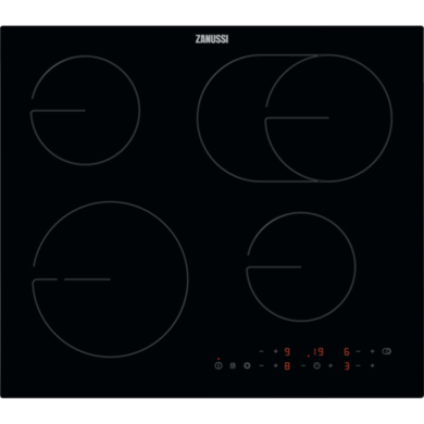 electric four ring hob