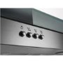 Zanussi 90cm Flat Glass Island Cooker Hood - Stainless Steel