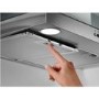 Zanussi 90cm Flat Glass Island Cooker Hood - Stainless Steel
