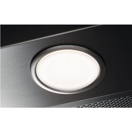 Zanussi 90cm Flat Glass Island Cooker Hood - Stainless Steel