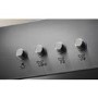 Zanussi 90cm Flat Glass Island Cooker Hood - Stainless Steel