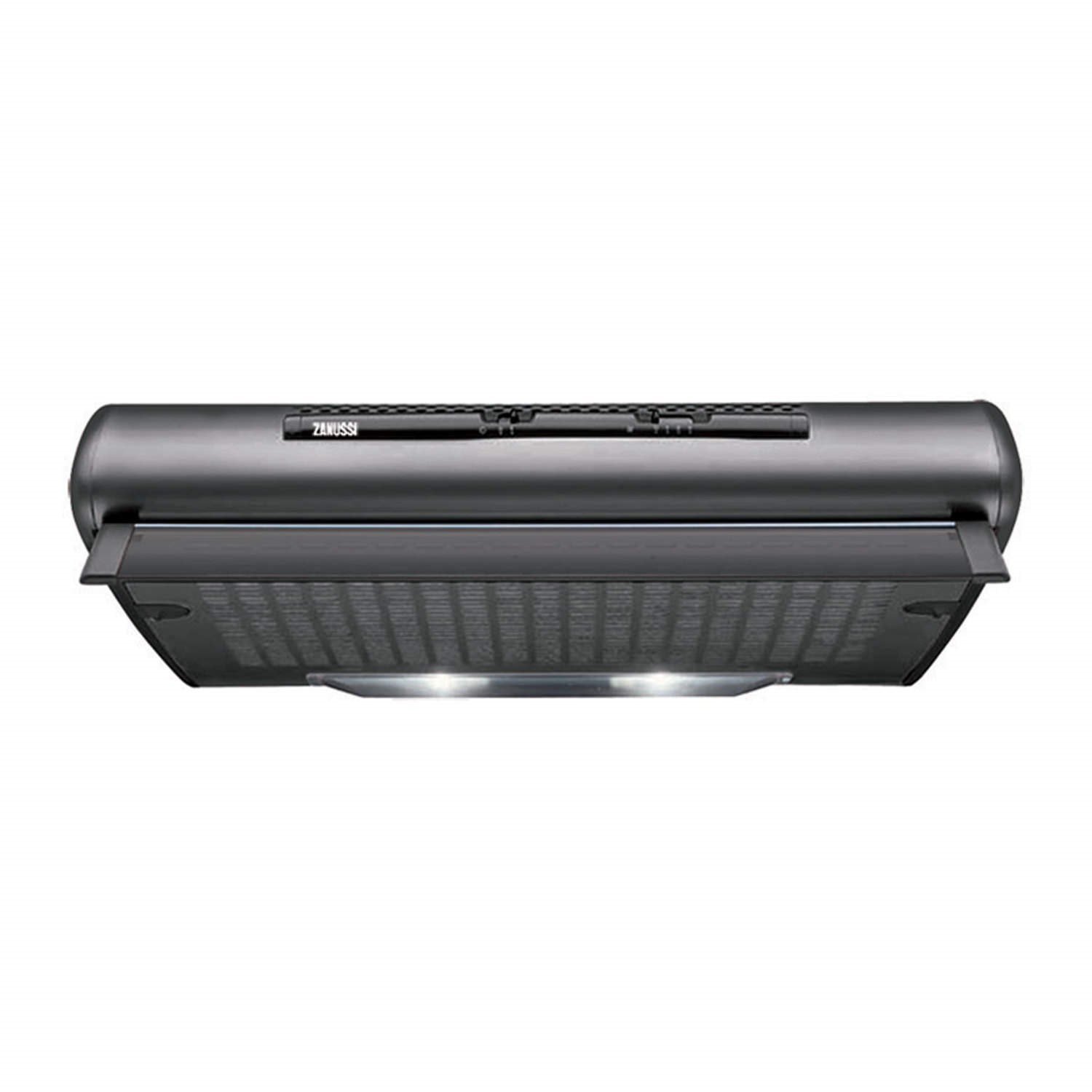 Zanussi 60cm Visor Cooker Hood - Black