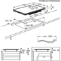 Zanussi Series 60 78cm 4 Zone Induction Hob with BoilAssist