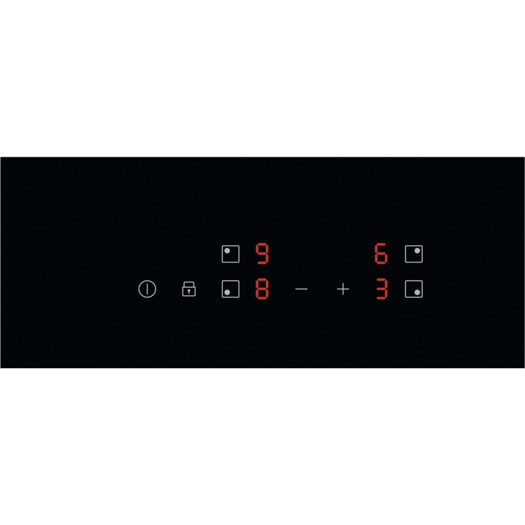 Zanussi 60cm 4 Zone Induction Hob - Black