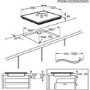 Zanussi 60cm 4 Zone Induction Hob - Black