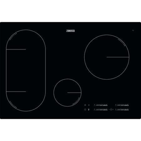 Zanussi ZIL8470CB 80cm Four Zone Induction Hob With Bridge Zone