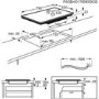 Zanussi ZIL8470CB 80cm Four Zone Induction Hob With Bridge Zone