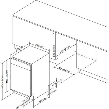 Amica zim466e store