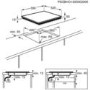 Zanussi ZEI6840FBA Touch Control 59cm Four Zone Induction Hob - Black