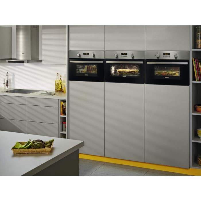 Zanussi ZKC44500XA Builtin Combination Microwave Oven Stainless Steel