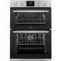 GRADE A2 - Zanussi ZOD35660XK Multifunction Electric Built In Double Oven - Stainless Steel