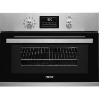 GRADE A3 - Zanussi ZKK47901XK Compact Multifunction Oven With Microwave  Antifingerprint Stainless Steel