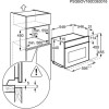 Zanussi ZKK47901XK Compact Multifunction Oven With Microwave  Antifingerprint Stainless Steel