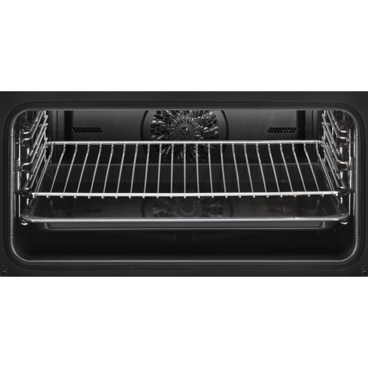 GRADE A3 - Zanussi ZKK47901XK Compact Multifunction Oven With Microwave  Antifingerprint Stainless Steel