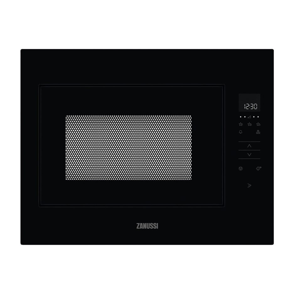 Zanussi ZMBN4SK 46cm Height Built in Black Microwave 25L Appliances