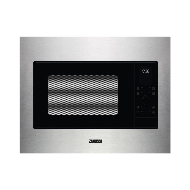 Zanussi BuiltIn Compact Combination Microwave Oven Stainless Steel