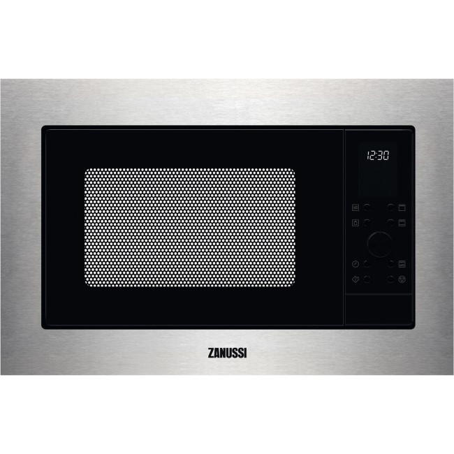 Zanussi Series 20 25L 900W Built in Microwave with Grill Stainless
