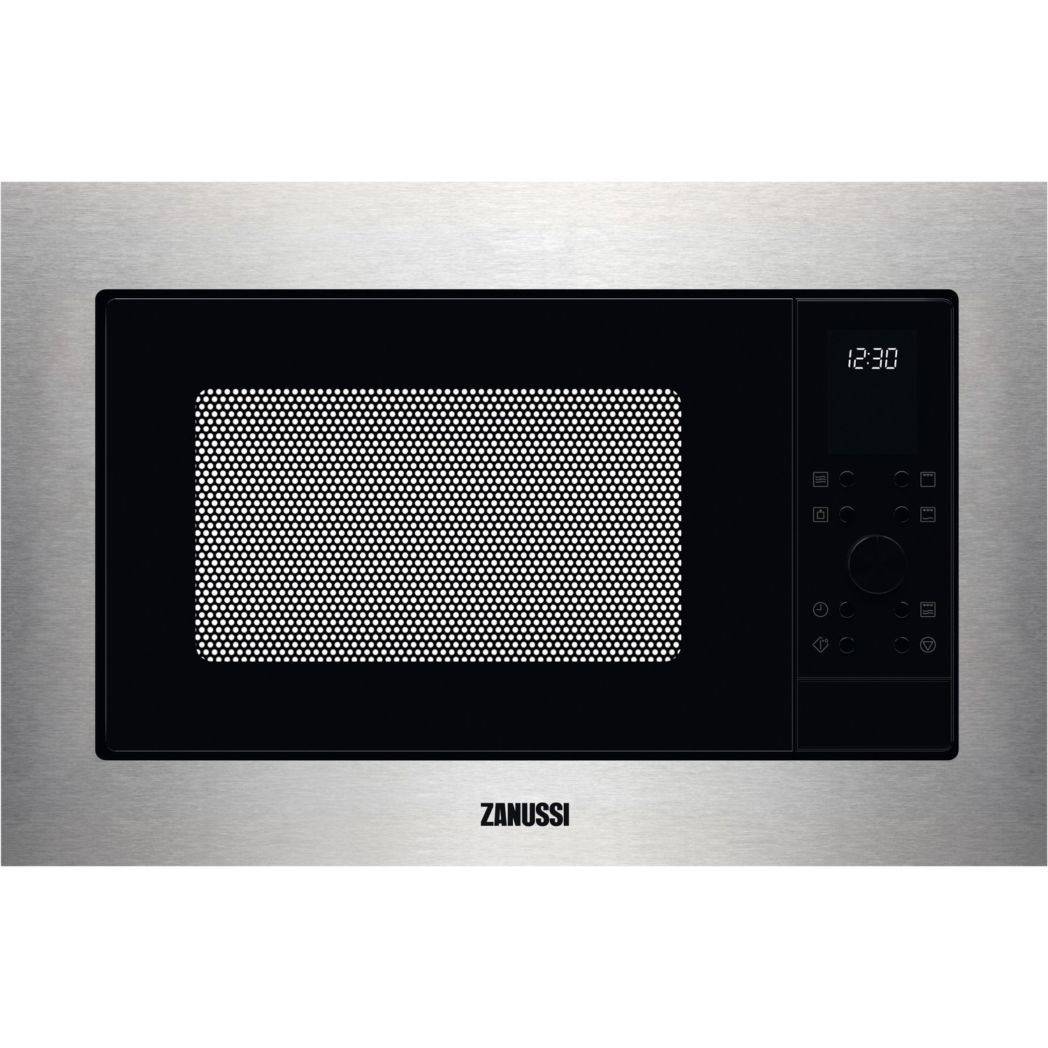 Refurbished Zanussi Series 20 ZMSN7DX Built In 25L with Grill 900W Microwave Stainless Steel