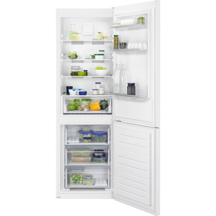 Zanussi  324 Litre 60/40 Freestanding Fridge Freezer - White