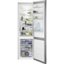 GRADE A3 - Zanussi ZNME36FU0 Twin Tech NoFrost Freestanding Fridge Freezer A+ - Silver