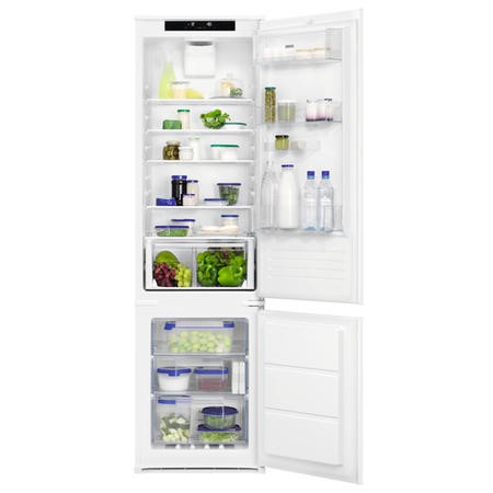 Zanussi ZBB28441SA Built-in White A Fridge and Freezer  Built-in, White, Last Place, A+, SN, ST, T, No, 4*   