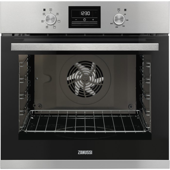 Zanussi ZOA35471XK Single Fan Oven With Programmable Timer Stainless