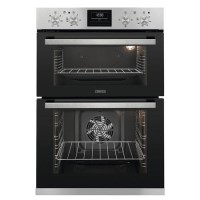 Zanussi ZOA35660XK Electric Built-in Double Oven With Programmable Timer - Stainless Steel