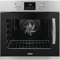 GRADE A2 - Zanussi ZOA35675XK Side-opening Single Fan Oven With Programmable Timer - Left Hand Hinge - Stainless Steel
