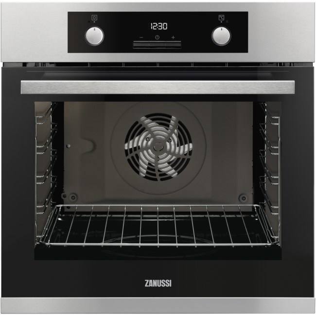 Zanussi ZOA35972XK Multifunction Single Oven With Programmable Timer - Stainless Steel
