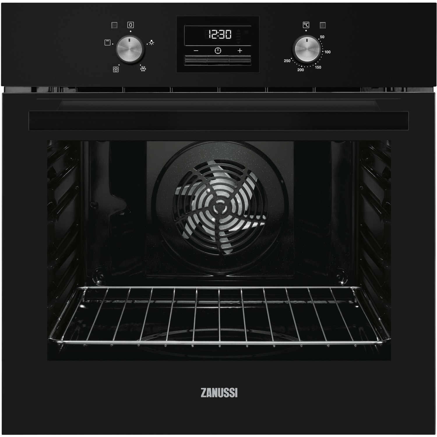Zanussi Zob35471bk Mutlifunction Electric Single Oven Black