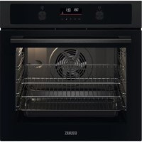 Zanussi Series 20 PlusSteam FanCook Electric Single Oven - Black