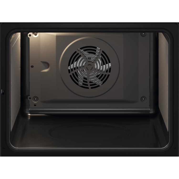 Zanussi Series 20 PlusSteam FanCook Electric Single Oven - Black