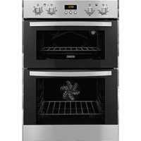 Zanussi ZOD35511XK Electric Built-in Multifunction Double Oven Stainless Steel
