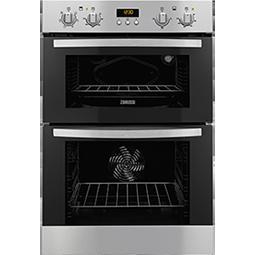 Zanussi ZOD35511XK Electric Built-in Multifunction Double Oven Stainless Steel