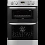 GRADE A2 - Light cosmetic damage - Zanussi ZOD35561XK Electric Built-in Double Oven In Stainless Steel