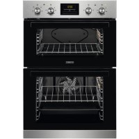 Zanussi Electric Built-In Double Oven - Stainless Steel