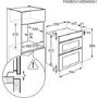 Zanussi Electric Built-In Double Oven - Stainless Steel