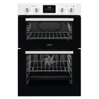 Zanussi Multifunction Built-in Double Oven - Stainless Steel