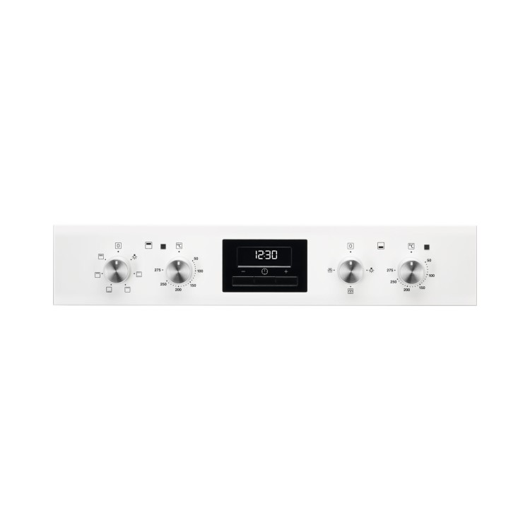 Zanussi Multifunction Built-in Double Oven - Stainless Steel