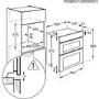 Zanussi Multifunction Built-in Double Oven - Stainless Steel