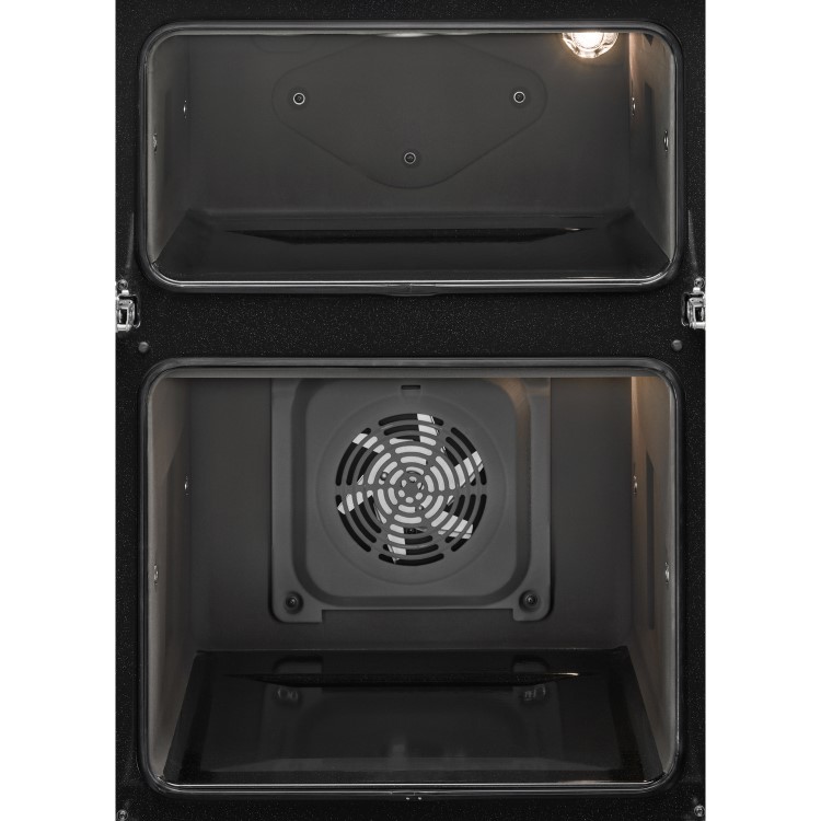 GRADE A2 - Zanussi ZOD35802XK Multifunction Electric Built In Double Oven - Stainless Steel