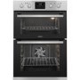 GRADE A2 - Zanussi ZOD35802XK Multifunction Electric Built In Double Oven - Stainless Steel