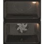 Zanussi ZOF35517DX Electric Built-under Fan Double Oven With Catalytic Cleaning Stainless Steel